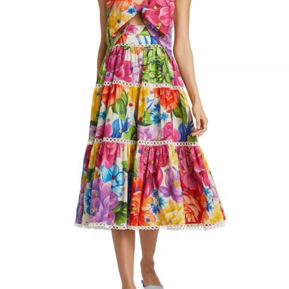 Floral Multicolor Maxi Dress